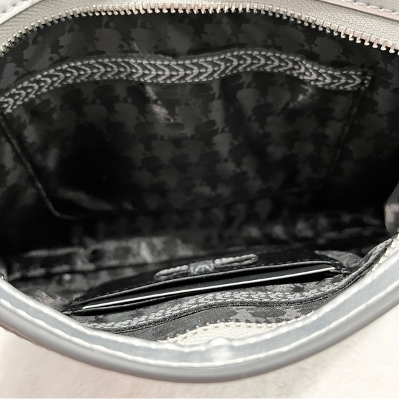 karl lagerfeld silver crossbody bag NWT - Picture 7 of 12